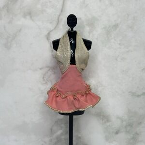 Barbie Totally Hair Summer Doll Replacement Dress Only Braid it Mattel 2007‎